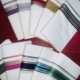 Kerala Pure Cotton Dhothi – Multi-Color Kasavu Border Collection (Premium Finish)